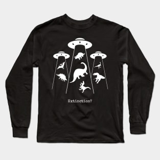 Dinosaurs Abduction Long Sleeve T-Shirt